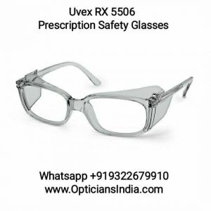Uvex Prescription RX 5506 Light Gray Translucent Safety Glasses