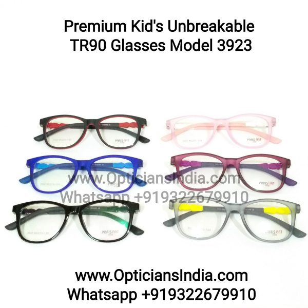 Unbreakable Kids TR90 Glasses Model 3923