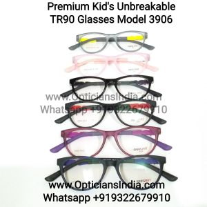Unbreakable Kids TR90 Glasses Model 3906
