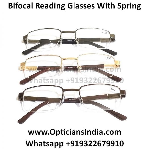 Metal Supra Bifocal Reading Glasses