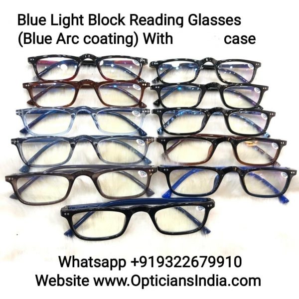 Blue Light Reading GLasses with Case